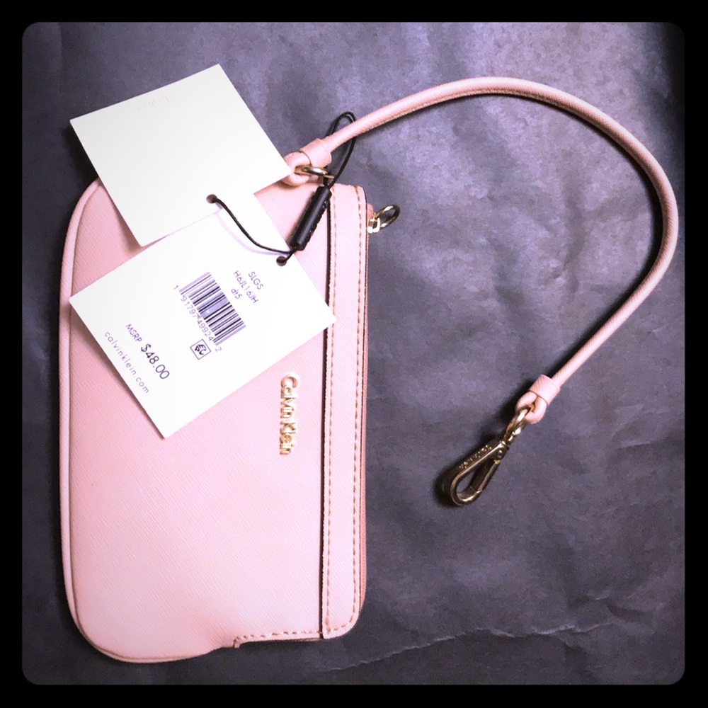 CalvinKiein leather clutch